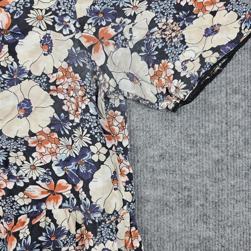 Abito Natural Life donna grande Lucia floreale boho babydoll a strati maxi midi - Foto 2 di 6