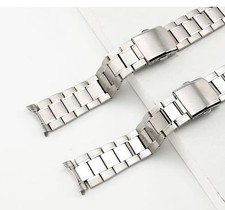 Stainless Steel Watch Strap 22mm Mens Bracelet Fits Casio Marlin/duro MDV106 107
