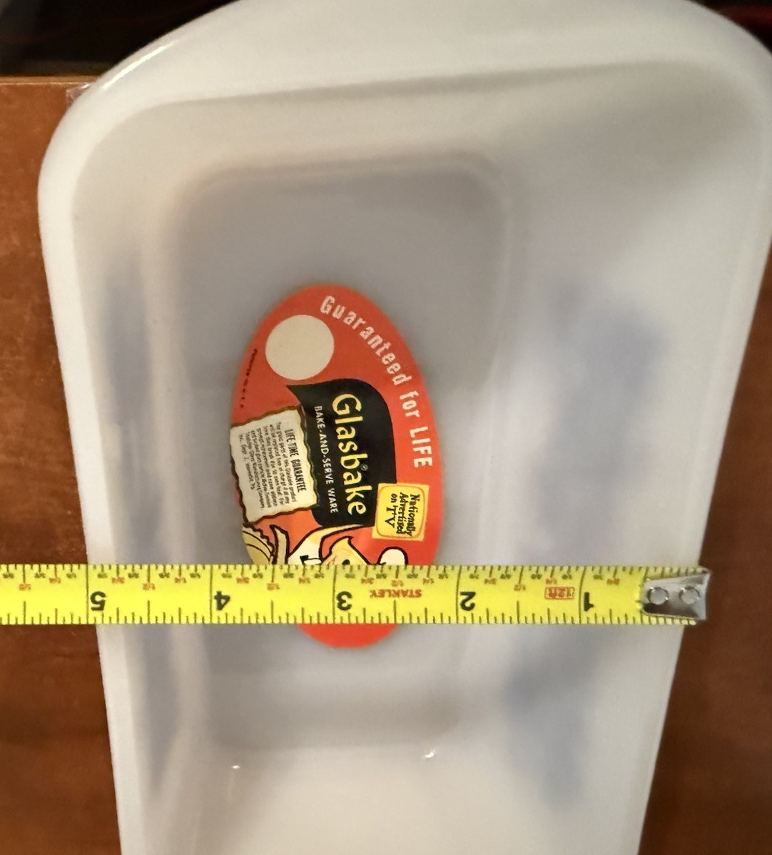 12 Pc. Origanal Box Currier And Ives Glasbake Space Age Milk Glass