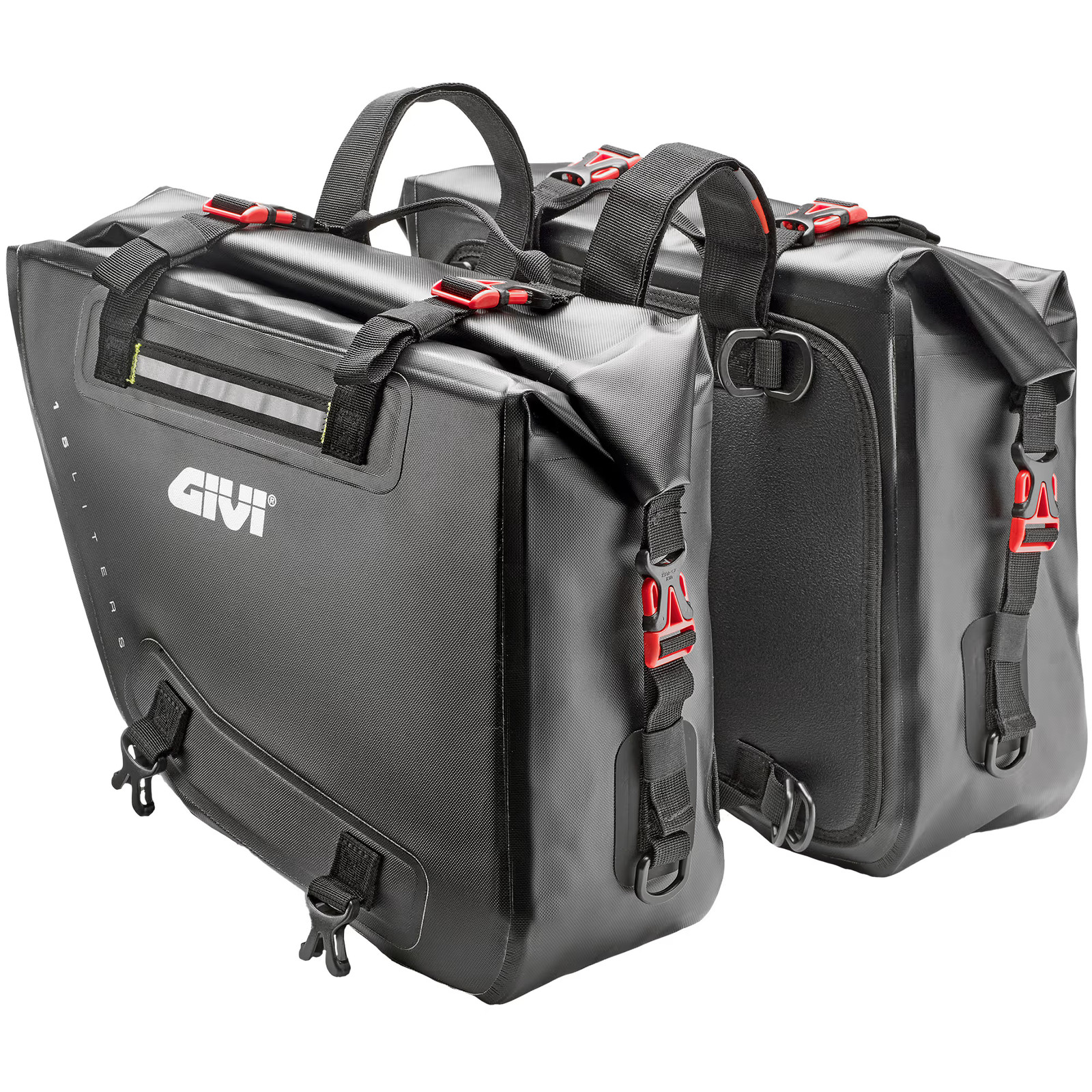 Givi Pair Waterproof Motorbike Motorcycle Soft Panniers 15 Litre - GRT718