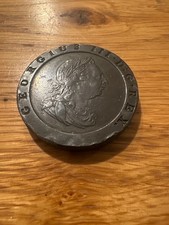 GEORGIUS III - D:G - REX. 1797BRITANNIA KING GEORGE PENNYCOPPER CARTWHEE