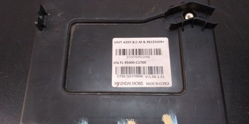18 19 HYUNDAI SONATA BCM BODY CONTROL MODULE OEM 95400-C2700 - Picture 2 of 15