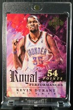 Kevin Durant 2014-15 Court Kings Royal Performances #16 SP Oklahoma City Thunder