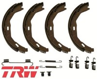 Trw GS8745 Bremsbackensatz FüR Feststellbremse Bremsbackensatz Handbremse