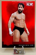 2022 Skybox Metal AEW PMG Red Tony Nese 048/100 Precious Metal Gems
