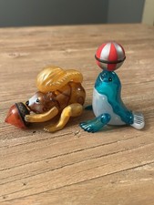Z Wind Ups Toys Lot 2 - 70176 Sasha The Seal 70230 Scamper The Squirrel 2009