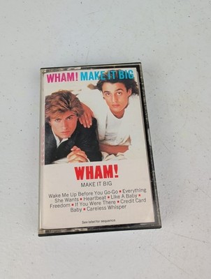 WHAM! Cassette Tape 80s Synth Pop MAKE IT BIG WAKE ME UP BEFORE YOU GO-GO