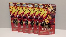 One Piece, The Best Vol. 2 Sleeved Booster Packs - PRB-02 - Lot Of 6