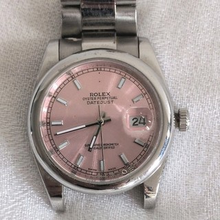Rolex Datejust 72000 Oyster Perpetual cadran rosée date automatique analogique