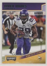 2018 Panini Playoff Kickoff Xavier Rhodes #123 0qr0