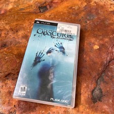 Obscure The Aftermath Sony PSP 2009 CIB Complete w/ Manual Rare Horror Game