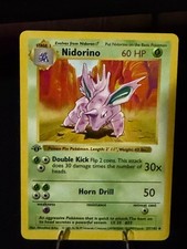 Nidorino 037/102 Base Set (Shadowless) for sale | eBay