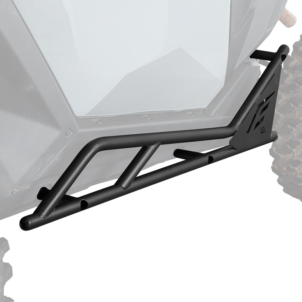 Pro R Side Steps KEMIMOTO Nerf Bars Rock Sliders Side Steps For Polaris RZR Pro XP/Turbo ...