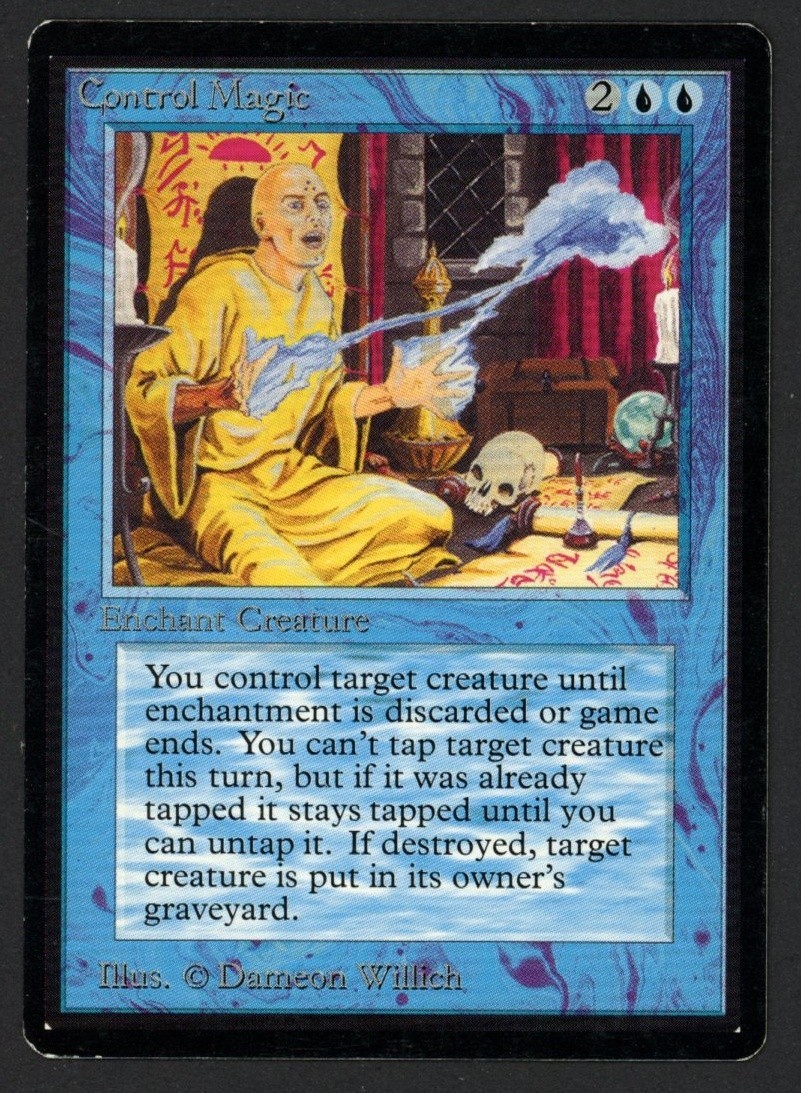 ***Beta Control Magic*** MTG Beta Magic Kid Icarus