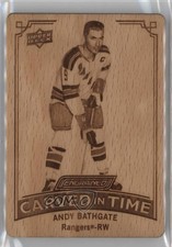 2023-24 Upper Deck Engrained Carved in Time Andy Bathgate #CT-11 HOF s0w