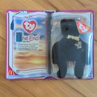 4 Ty Teenie Beanie Babies McDonald's  Peanut Osito The End Germania Collector  — photo 8