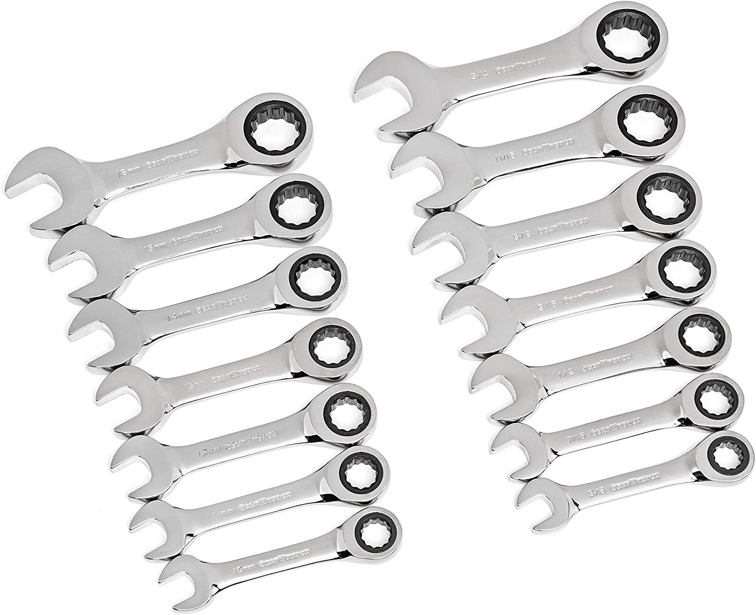 Set Chiavi a Cricchetto 14 Pezzi GearWrench 85206 Professionali