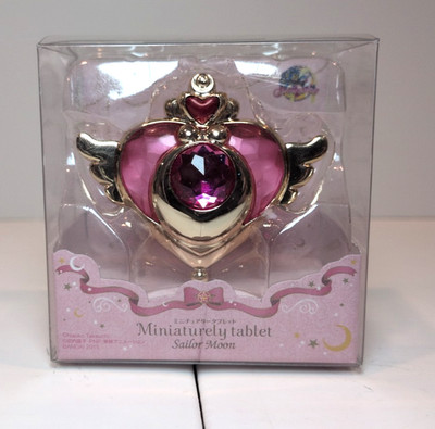   Bandai Sailor Moon Miniaturely Tablet Crisis Moon Compact NIB Gashapon