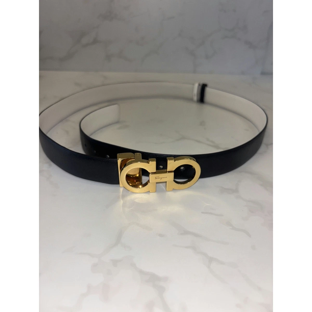 Salvatore Ferragamo White Belts for Women for sale | eBay display picture 1