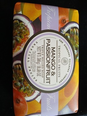 Somerset Toiletry Co. Bar Soap Freshly Sealed Mango Lather Passionfruit 10.5 oz.