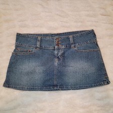 Abercrombie & Fitch VINTAGE Denim Micro Mini ...