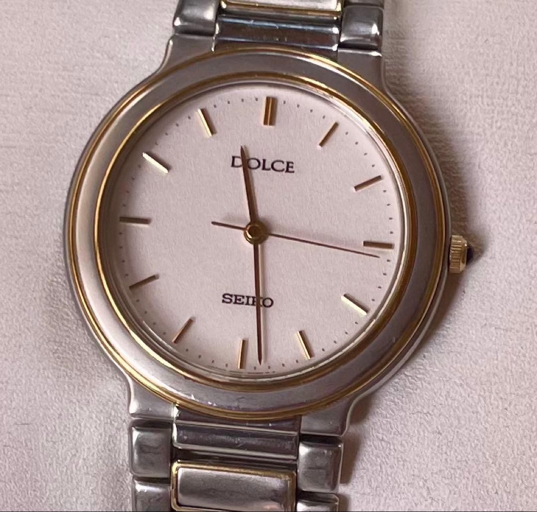 Silver &amp; Women’s Men's SEIKO Gold Analog Watch DOLCE 31mm Used - vintagewatches.pk