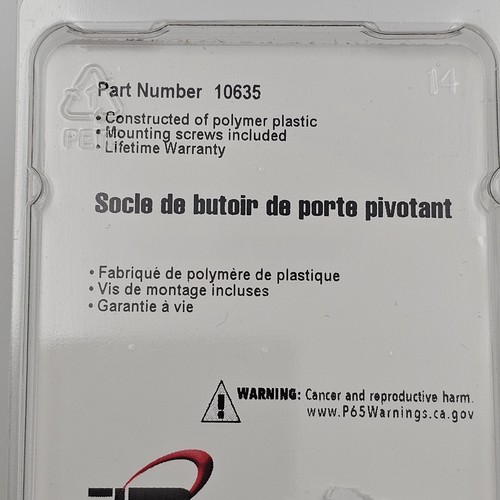 JR Products 10635 Pivoting Door Holder Receiver - Picture 5 of 5