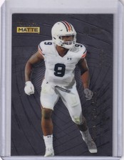 Zakoby McClain - 2022 Wild Card Matte - 5 Stripes Black /200 - #MB-130