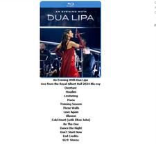 Dua Lipa: Symphonic Nights / London Albert Hall Concert / 2024 Blu-ray