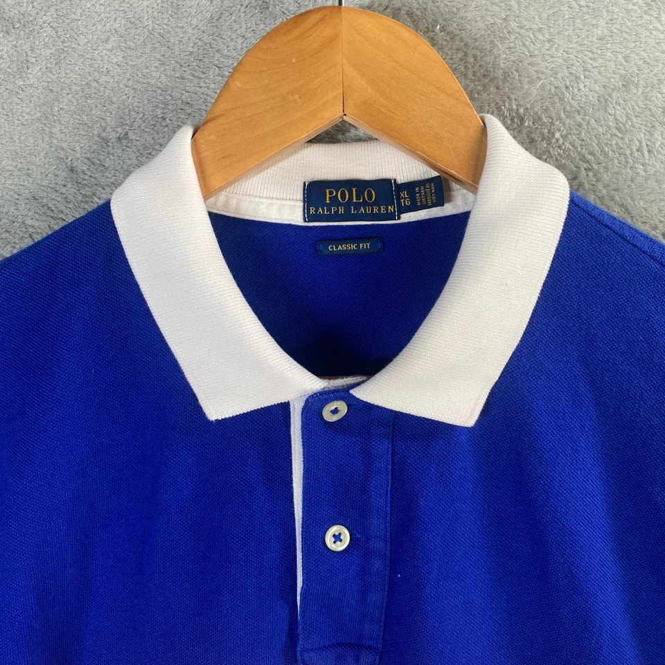 Polo Ralph Lauren Polo Shirt Boys XL Colorful Block Preppy Old Money Y2k - Image 3 of 4