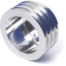 Big Block Chevy Crankshaft Pulley 3 Groove 396 427 454 Lwp Bbc Crank 3v Triple