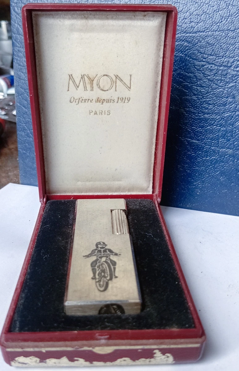 Briquet Vintage Métal Or - 7,50