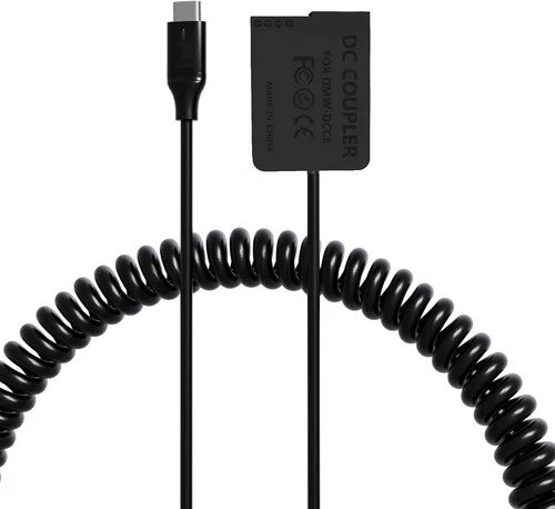 F1TP DMW-DCC8 DC Coupler DMW-AC10 AC8 USB-c Power Adapter Kit DMW-BLC12 Dummy