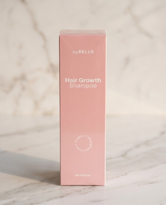 TryBello Hair Growth Shampoo 8 oz Thickening Scalp Detox Fine Thinning Hair NEW