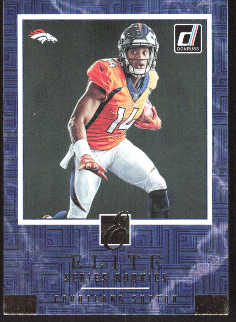 1135G 2018 Donruss #ESR-12 Courtland Sutton The Elite Series Rookies