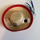 Vintage Barbie Picnic Set #967 Straw Fishing Hat Minty 1960 Mattel