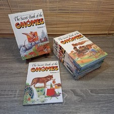 Vintage 1986 Secret Book Of The Gnomes X12 - Volumes 1-5, 10-13, 15, 18, 28