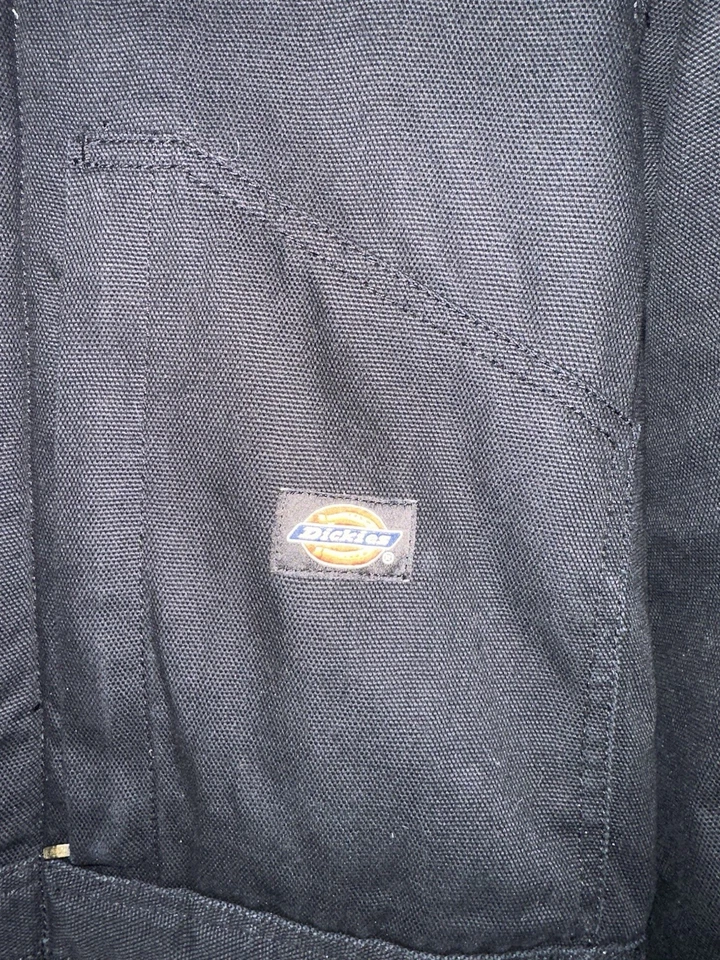 DICKIES PREMIUM PATO MONO MR MED NEGRO LONA EDREDÓN AISLADO FORRADO NUEVO SIN ETIQUETAS Foto 4 de 4