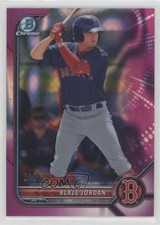 2022 Bowman Chrome Prospects Fuchsia Lava Refractor 2/199 Blaze Jordan 4z8
