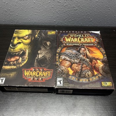 World Of Warcraft PC Game CD-ROM Blizzard Video Game W/ Warlords Of Draenor