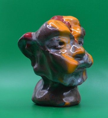 ''Mighty Fighter'' - Experimental & Expensive Original Clay Sculpture. Hand made.