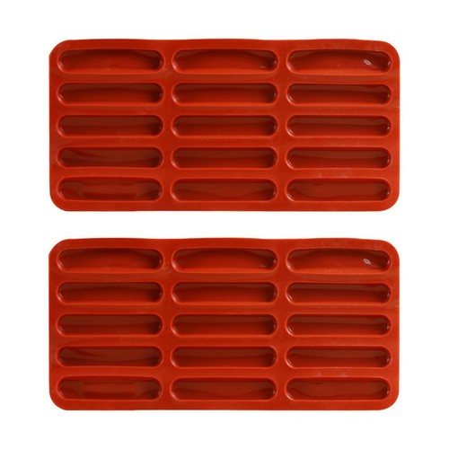Levivo Moule à brioche en silicone, moule à pâtisserie en silicone, gris, 20 x 9,6 cm