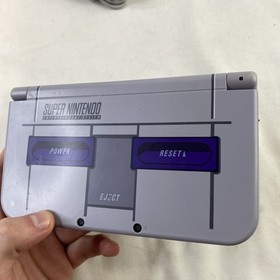 New Nintendo 3DS XL SNES Edition Gray Handheld Console
