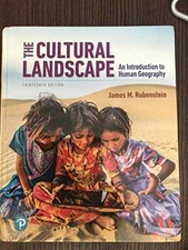 Cultural Landscape, The: An - Hardcover, by Rubenstein James - Acceptable n