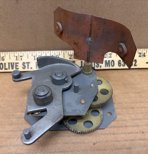 Antique Slot Machine Parts - Working Jennings CLOCK