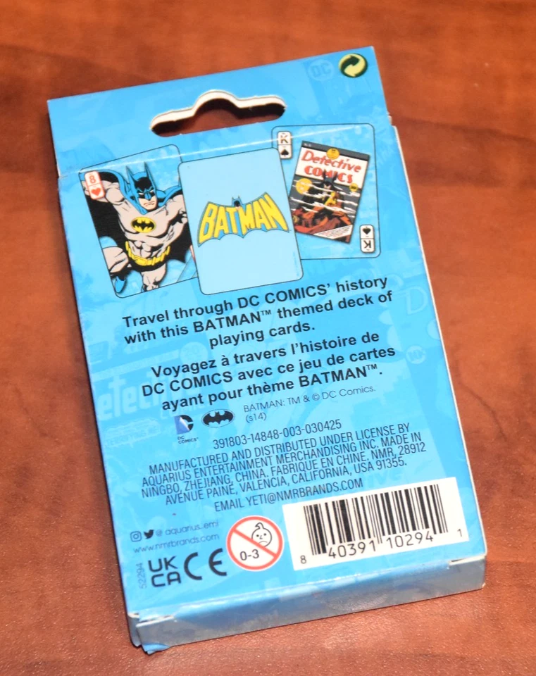 Batman Playing Cards - Retro Deck DC Comics Dark Knight NIB - Image 2 of 4