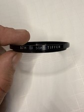 Tiffen 52mm to 55mm Step-Up Ring Metal double threaded screw