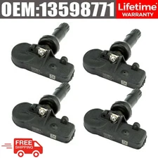 4PCS OEM TPMS Tire Pressure Monitoring Sensors for Chevy GMC 13586335/13598771