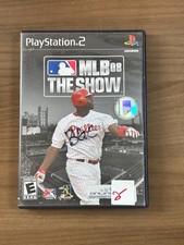 MLB 08 The Show Sony PlayStation 2 PS2 2008 Baseball Game w/ Manual & Case