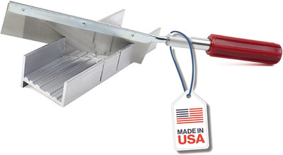 Excel Blades 6-Inch Metal Mitre Box Set   Aluminum & Steel Precision Cutting Too